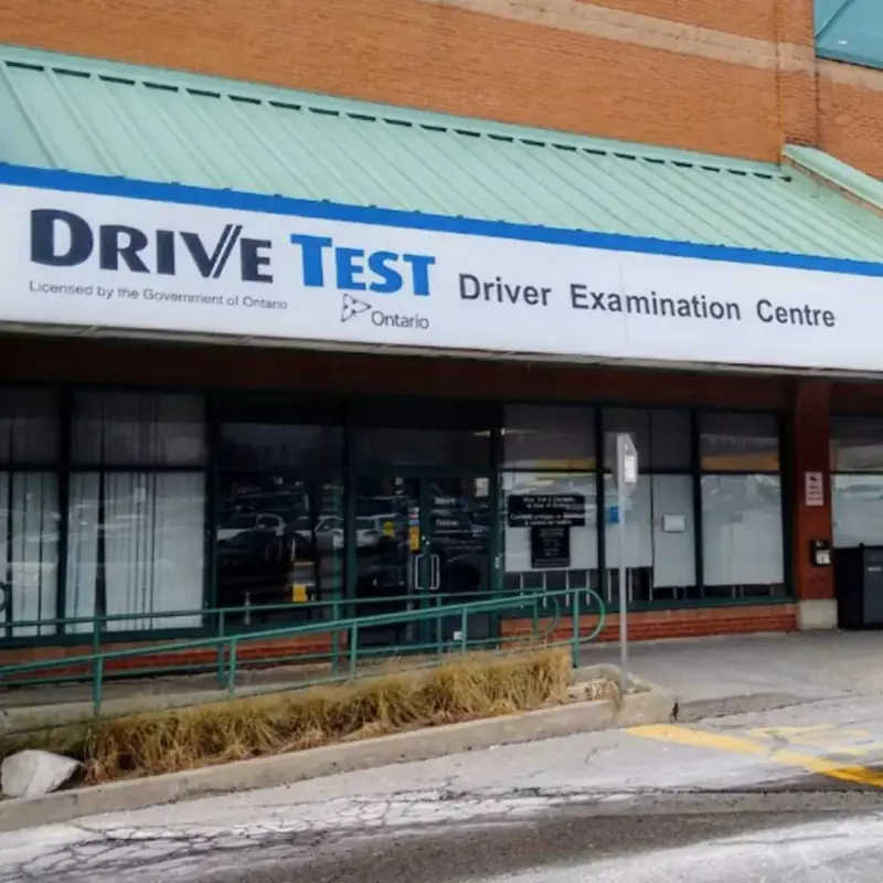 DriveTest Driver Examination Centre storefront in Ontario